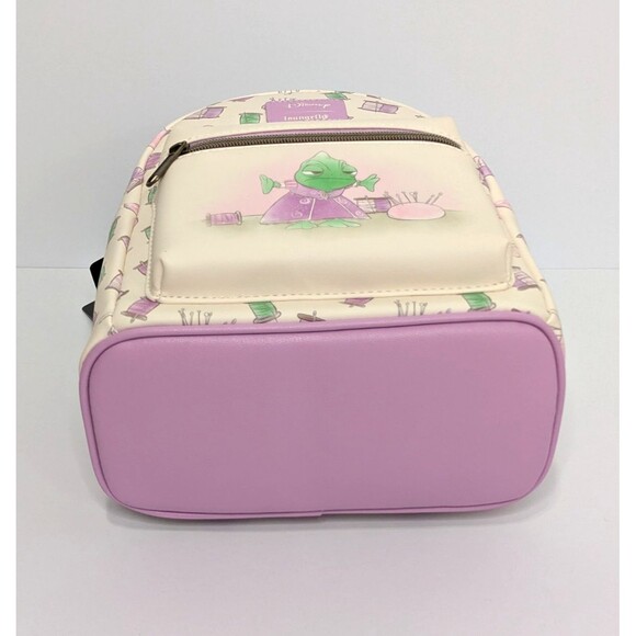 Loungefly Disney Tangled Pascal Sewing All Over Print Mini Backpack New